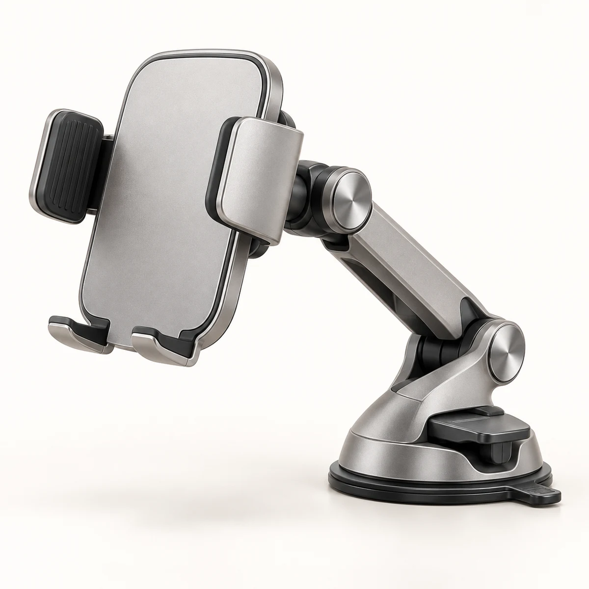 Bridge Dash Mount, Silver, Dashboard suction cup